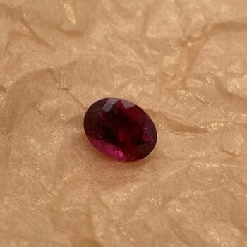 Rubellite Maine Tourmaline loose oval 3.22ct